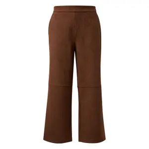 Pantaloni morbidi effetto velluto con vita elastica donna s.Oliver image-0