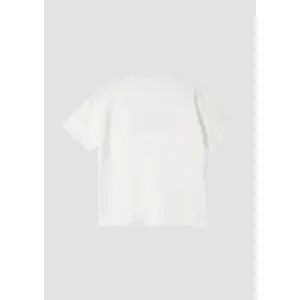 Oversize T-shirt i lätt fleece med tryck fram barn s.Oliver image-3