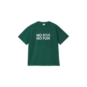 Oversize T-shirt i lätt fleece med tryck fram barn s.Oliver image-2