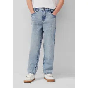 Jeans Regular coupe décontractée taille mi-haute Jambe droite coton mélangé enfant s.Oliver Toni image-6