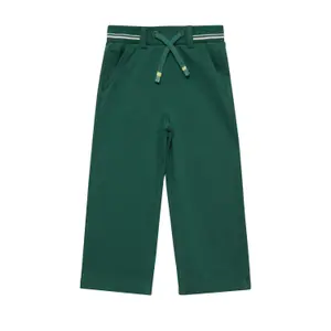 Pantalon de jogging coupe ample taille mi-haute jambe large coton mélangé enfant s.Oliver image-2