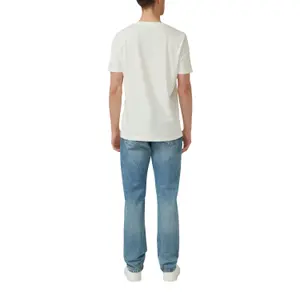 T-shirt από βαμβακερό jersey με εκτύπωση μπροστά κανονική εφαρμογή s.Oliver image-5