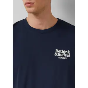 T-shirt από βαμβακερό jersey με εκτύπωση μπροστά κανονική εφαρμογή s.Oliver image-3