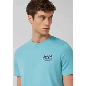 T-shirt από βαμβακερό jersey με εκτύπωση μπροστά κανονική εφαρμογή s.Oliver image-3