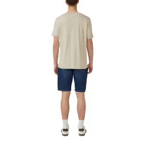 T-shirt από βαμβακερό jersey με εκτύπωση μπροστά κανονική εφαρμογή s.Oliver image-5