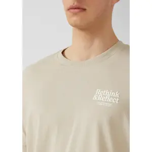 T-shirt από βαμβακερό jersey με εκτύπωση μπροστά κανονική εφαρμογή s.Oliver image-3