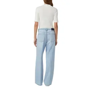 Jeans a Vita Media Gamba Larga Donna s.Oliver Suri image-3