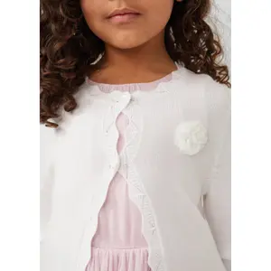 Cardigan met knoopsluiting en applicatie meisje s.Oliver image-5