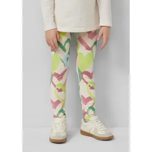 7/8 Slim Fit Mid Rise Slim Leg All-Over Print Leggings for Girls s.Oliver image-5
