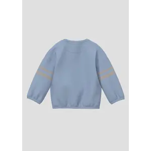 Loose Fit Sweatshirt with Front Print and Snap Buttons for Babies s.Oliver image-4