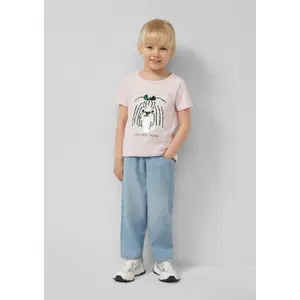 T-shirt med vändbara paljetter och rund hals tjej s.Oliver image-6
