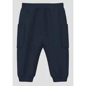 Μαλακό παντελόνι jogging από βαμβακερό μείγμα με ριγωτή ζώνη για μωρά s.Oliver image-4
