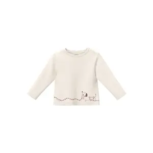 Long Sleeve Printed T-Shirt with Side Snap Buttons for Babies s.Oliver image-0