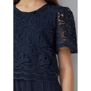 Girl's Wide Leg Jumpsuit with Lace Details s.Oliver image-5