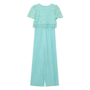 Girl's Wide Leg Jumpsuit with Lace Details s.Oliver