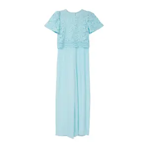 Girl's Wide Leg Jumpsuit with Lace Details s.Oliver image-2