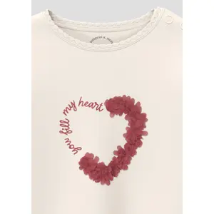 T-shirt με μακριά μανίκια με κεντήματα για μωρά s.Oliver Tiffy image-3