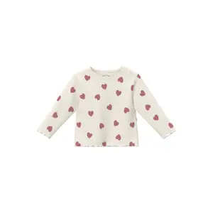 Lange mouw T-shirt met all-over print en drukknoopjes voor baby's s.Oliver image-0