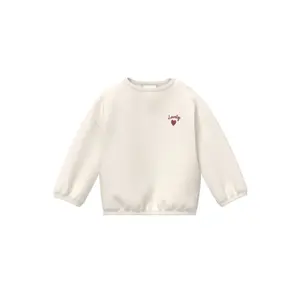 Sweatshirt coupe ample avec imprimé au dos et broderie bébé s.Oliver image-0