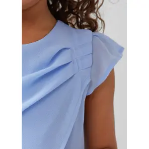 Loose Fit Ruffled Sleeve Baby Girl Jumpsuit s.Oliver image-6