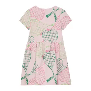 Lett kort felpa med all-over tryk til baby pige s.Oliver image-2