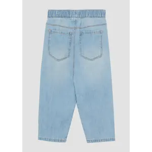 Jeans Regular Fit Mid Rise Tapered Leg med slitage för flickor s.Oliver Toni image-3