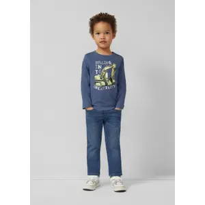 Regular Fit Long Sleeve T-Shirt with Front Print Child s.Oliver image-6