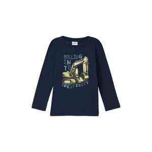 Regular Fit Long Sleeve T-Shirt with Front Print Child s.Oliver image-2