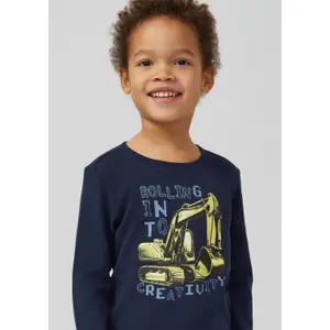 Regular Fit Long Sleeve T-Shirt with Front Print Child s.Oliver image-5