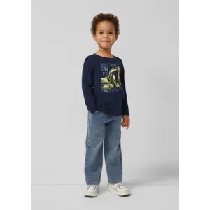 Regular Fit Long Sleeve T-Shirt with Front Print Child s.Oliver image-6