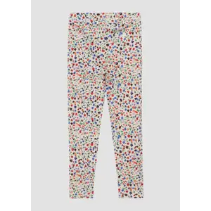 Legging 7/8 με εκτύπωση all-over και ελαστική μέση για μωρό κορίτσι s.Oliver image-1