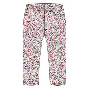 Legging 7/8 με εκτύπωση all-over και ελαστική μέση για μωρό κορίτσι s.Oliver image-3