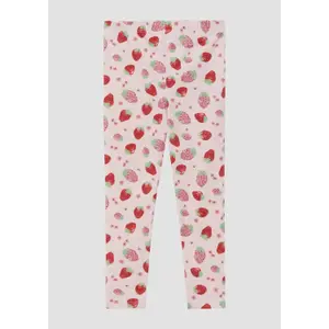 Legging 7/8 με εκτύπωση all-over και ελαστική μέση για μωρό κορίτσι s.Oliver image-1
