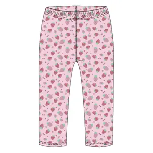 Legging 7/8 με εκτύπωση all-over και ελαστική μέση για μωρό κορίτσι s.Oliver image-3