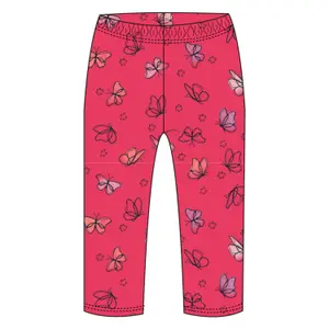 Legging 7/8 με εκτύπωση all-over και ελαστική μέση για μωρό κορίτσι s.Oliver image-3