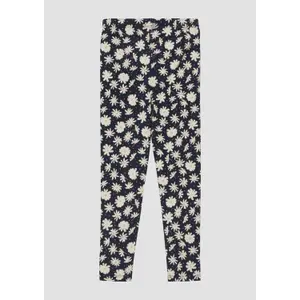Legging 7/8 με εκτύπωση all-over και ελαστική μέση για μωρό κορίτσι s.Oliver image-1