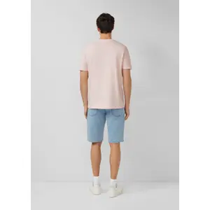 T-shirt από βαμβάκι με λογότυπο και στρογγυλή λαιμόκοψη s.Oliver image-4