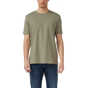 T-shirt από βαμβάκι με λογότυπο και στρογγυλή λαιμόκοψη s.Oliver image-2