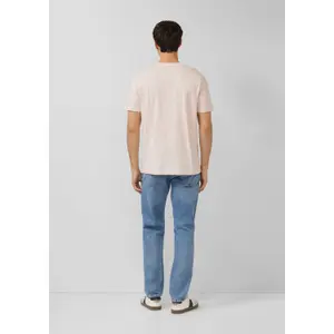 T-shirt από βαμβακερό jersey με εκτυπωμένο λογότυπο και στρογγυλή λαιμόκοψη s.Oliver image-4