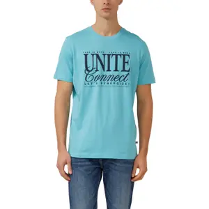 T-shirt από jersey βαμβακιού με artwork και στρογγυλή λαιμόκοψη s.Oliver image-2