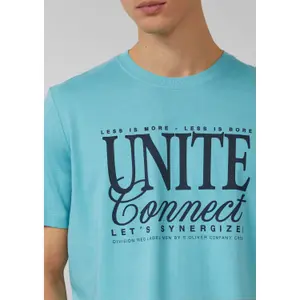 T-shirt από jersey βαμβακιού με artwork και στρογγυλή λαιμόκοψη s.Oliver image-3