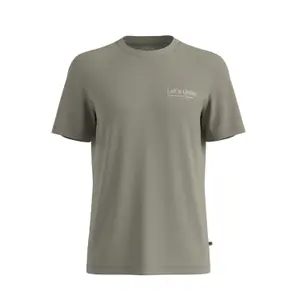 T-shirt από jersey βαμβακιού με artwork και στρογγυλή λαιμόκοψη s.Oliver image-0