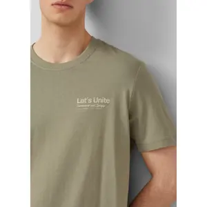 T-shirt από jersey βαμβακιού με artwork και στρογγυλή λαιμόκοψη s.Oliver image-3