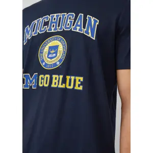 T-shirt από βαμβακερό jersey με εκτύπωση μπροστά καλλιτεχνικό σχέδιο s.Oliver image-3