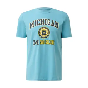 T-shirt από βαμβακερό jersey με εκτύπωση μπροστά καλλιτεχνικό σχέδιο s.Oliver image-0