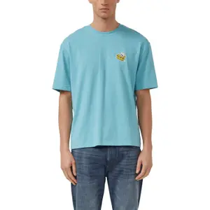 T-shirt από βαμβάκι με επένδυση s.Oliver image-2