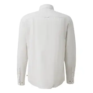 Long Sleeve Linen Blend Shirt with Woven Pattern s.Oliver image-1