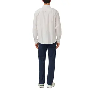 Long Sleeve Linen Blend Shirt with Woven Pattern s.Oliver image-5