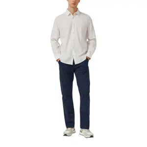 Long Sleeve Linen Blend Shirt with Woven Pattern s.Oliver image-6