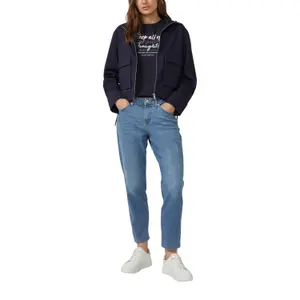 Γυναικείο T-shirt από μαλακό μείγμα βαμβακιού με σχέδιο και στρογγυλή λαιμόκοψη s.Oliver image-6